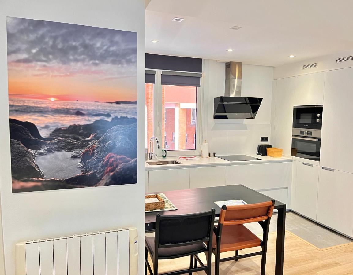 Small Lux Beachcity Close To The River,Metro And Parking Bilbao Buitenkant foto