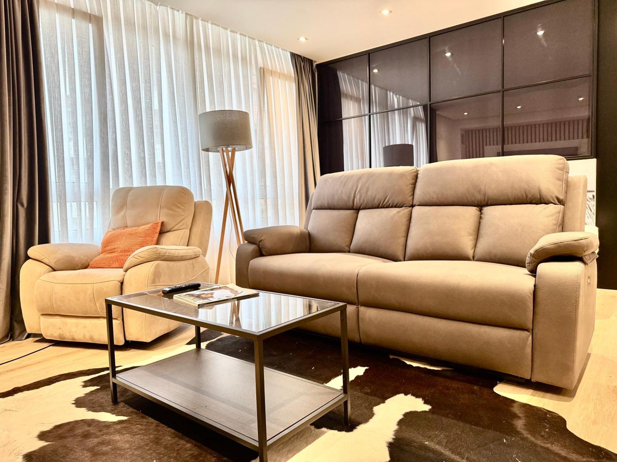Small Lux Beachcity Close To The River,Metro And Parking Bilbao Buitenkant foto